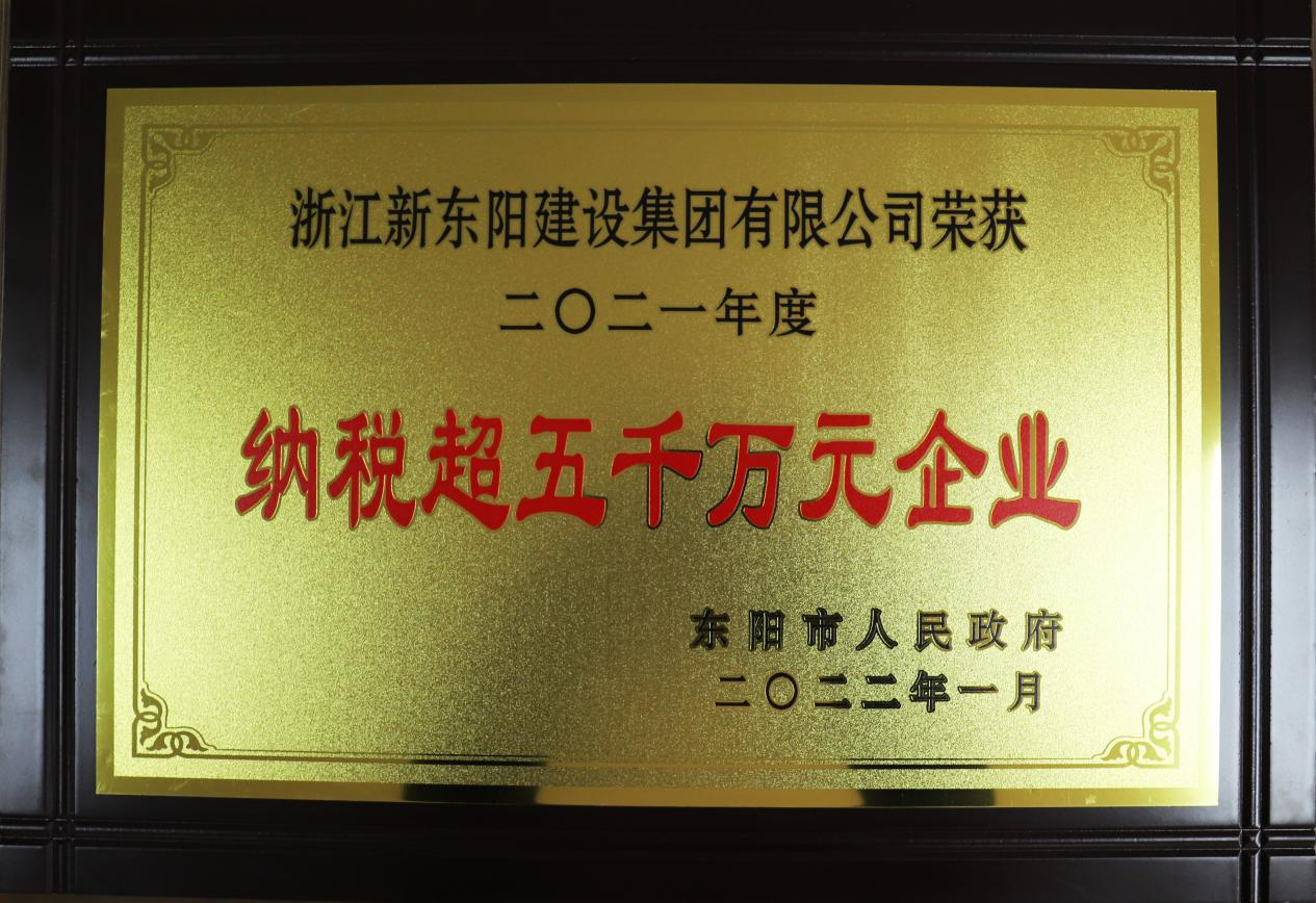 浙江新東陽建設集團有限公司